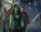 Marvel's Guardians Of The Galaxy L to R: Drax ( Dave Bautista ), Groot ( Voiced by Vin Diesel ), Gamora ( Zoe Saldana ), and Star-Lord / Peter Quill ( Chris Pratt ) Ph: Marvel 2014