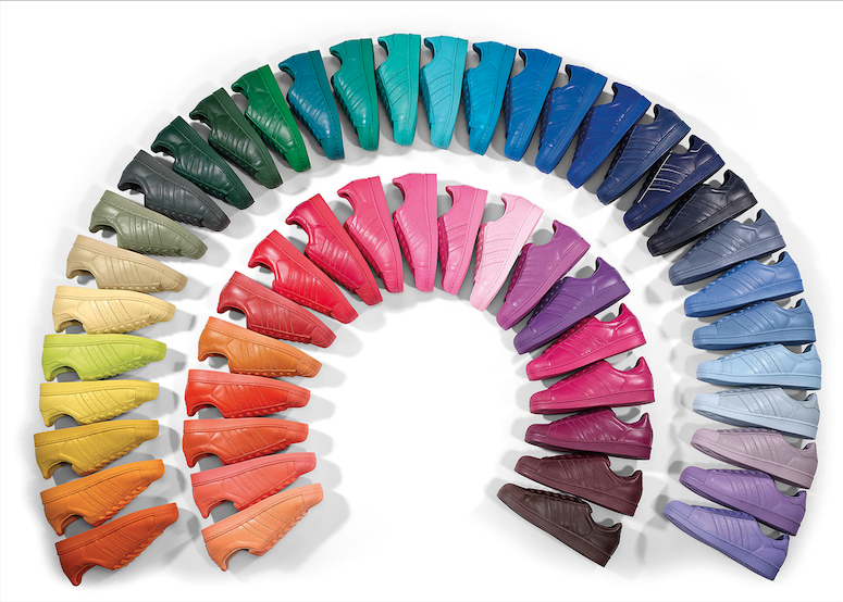 pharrell williams sneakers collection for Adidas