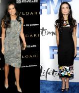 Demi Moore's weight loss.