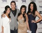 The Kardashian siblings never miss an opportunity to turn an ordinary birthday into a public affair! (l-r) Kourtney, Robert, Kim, and Khloe Kardashian posed for pictures before Kim's Birthday party at Les Deux on Oct. 21, 2007 in Los Angeles.
