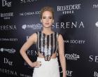 Actress Jennifer Lawrence made the bombshell revelation at the New York premiere of ‘Serena.’