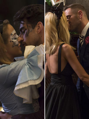 TOWIE finale sees couples Lydia Bright and James Argent as well as Chloe Sims and Elliott Wright rekindle their romance [Rex]