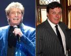 Barry Manilow, performing on stage, and his manager, Garry Kief, expect to formally wed this year.