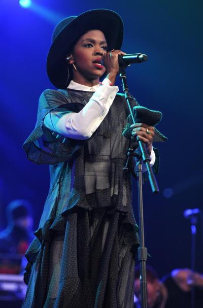 Lauryn Hill, above at a show in 2014, broke up with Rohan Marley in 2011.
