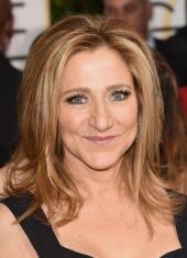 Edie Falco recalls how she adopted her dog Sami, who promptly delivered a litter of eight puppies.