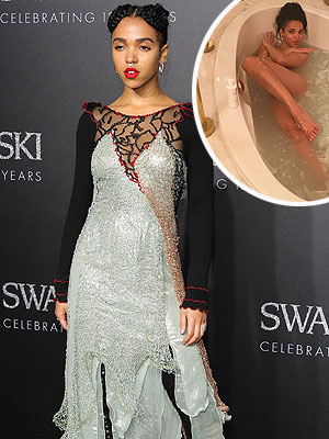 FKA twigs left eyes bulging when she posed naked with nothing but her engagement ring on [Karen Clarkson/Instagram]