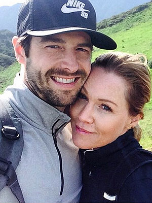 Jennie Garth is engaged to her short term boyfriend David Abrams say sources [David Abrams/Instagram]