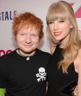 Ed Sheeran and Taylor Swift attend Z100's Jingle Ball 2012, presented by Aeropostale, at Madison Square Garden on December 7, 2012 in New York City.