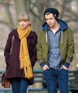 Taylor Swift and Harry Styles spend a romantic afternoon in New York's Central Park on Dec. 2, 2012.