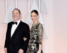 HOLLYWOOD, CA - FEBRUARY 22: Producer Harvey Weinstein (L) and designer Georgina Chapman attends the 87th Annual Academy Awards at Hollywood & Highland Center on February 22, 2015 in Hollywood, California. (Photo by Steve Granitz/WireImage)
