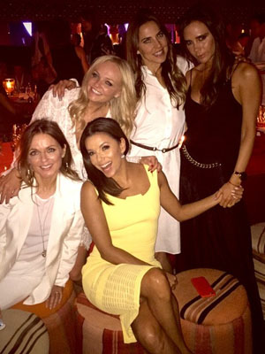Spice Girls reunite at David Beckham's birthday bash [Victoria Beckham/Instagram]