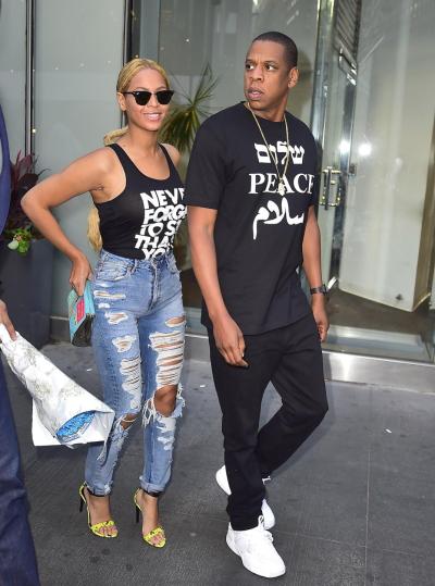 Beyoncé and Jay Z bring out clothes for warmer weather.
