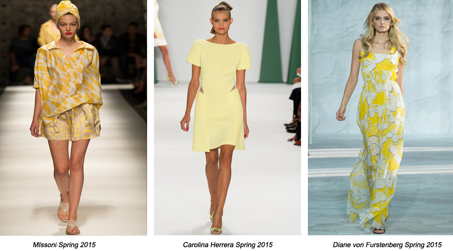 YELLOW TREND COLLAGE- SPRING 2015