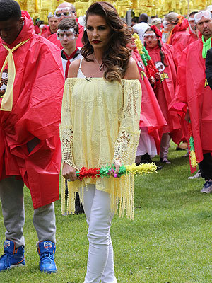 Katie Price shocked everyone when she turned up as the guest of honour in a normal outfit [Splash]