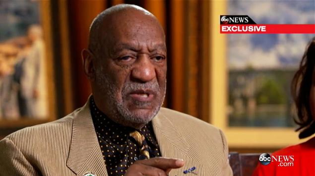 Bill Cosby rambled and dodged answers in his first interview about the dozens of sexual assault allegations against him.
