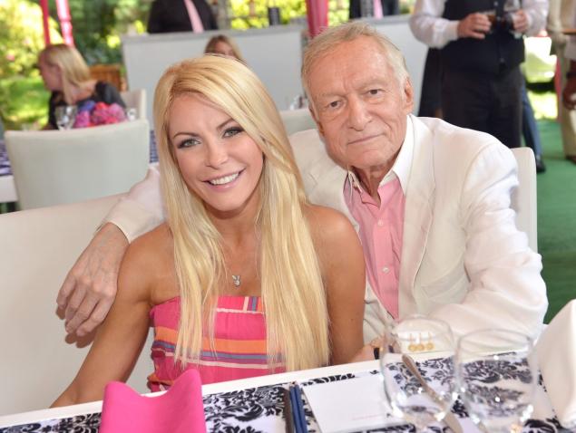Then came Crystal Harris (left), who would publicly snipe at Madison. Hefner eventually married Harris even after she created a public spectacle by running off with Jordan McGraw, Dr. Phil’s son.