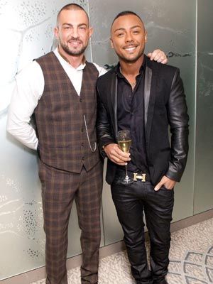 Marcus Collins and Robin Windsor make their public debut [Rex] 