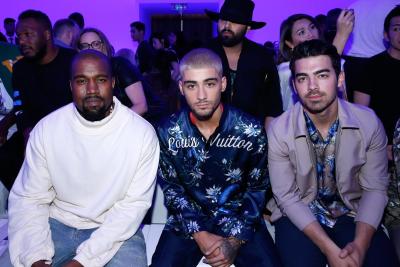 Kanye West, Zayn Malik and Joe Jonas