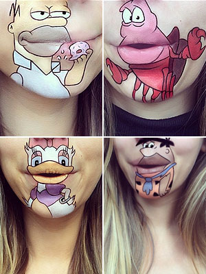 Laura Jenkinson lip art [Laura Jenkinson/Instagram]