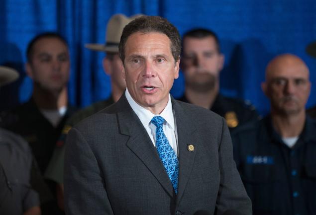 New York Gov. Andrew Cuomo, a longtime pal of Joel’s, administered the ceremony at Joel’s Long Island estate, a week after lawmakers granted him that authority.