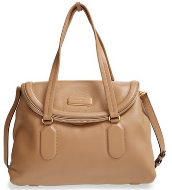 BROWN LEATHER SATCHEL