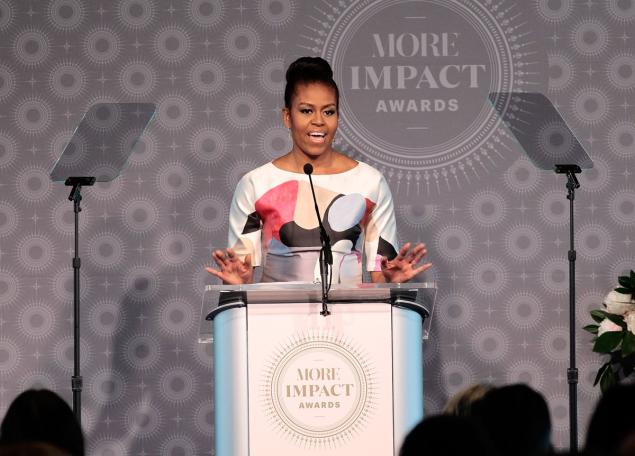 Michelle Obama speaks at More magazine’s Impact Awards in Washington, D.C.