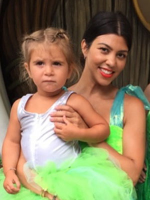 Kourtney gave Penelope a Tinkerbell birthday party after announcing split from Scott Disick [Kourtney Kardashian/Instagram]