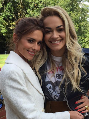 Cheryl Fernandez-Versini and Rita Ora confirmed their BFF status with this adorable snap [Supersonic PR/Instagram]