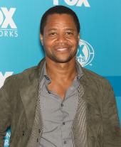 Cuba Gooding Jr., soon to play O.J. in “American Crime Story,” partied with pals in Las Vegas.