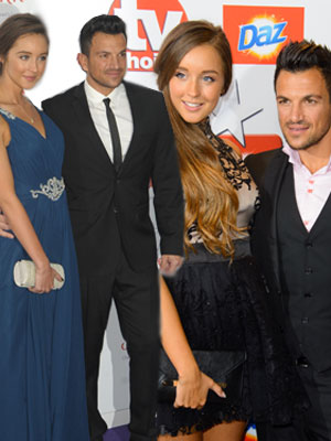 Emily and Peter Andre [Wenn]