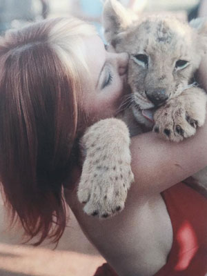 Geri Halliwell, Cecil the lion [Geri Halliwell/Twitter]