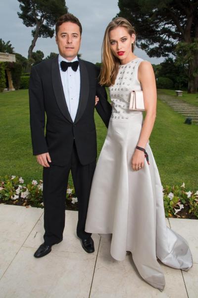 The nuptials were for millionaire Justin Etzin to his model bride Lana Zakocela.