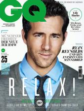 Ryan Reynolds’ cover for GQ Germany