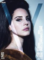 Lana Del Ray does cover duty for V Magazine, where she has a Q&A with James Franco.