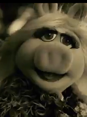 Miss Piggy channelled Adele in the clip [ABC]