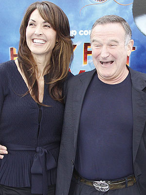 Robin Williams and Susan Schneider [Wenn]