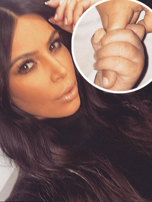 Kim Kardashian baby name 2016 [Kim Kardashian/Instagram]