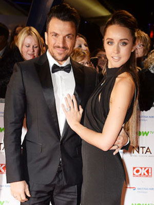 Peter Andre, Emily MacDonagh, National Television Awards 2016 [Wenn]