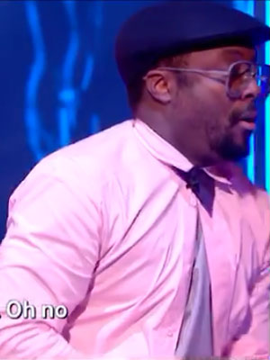 will.i.am makes a mistake on The Voice [BBC]